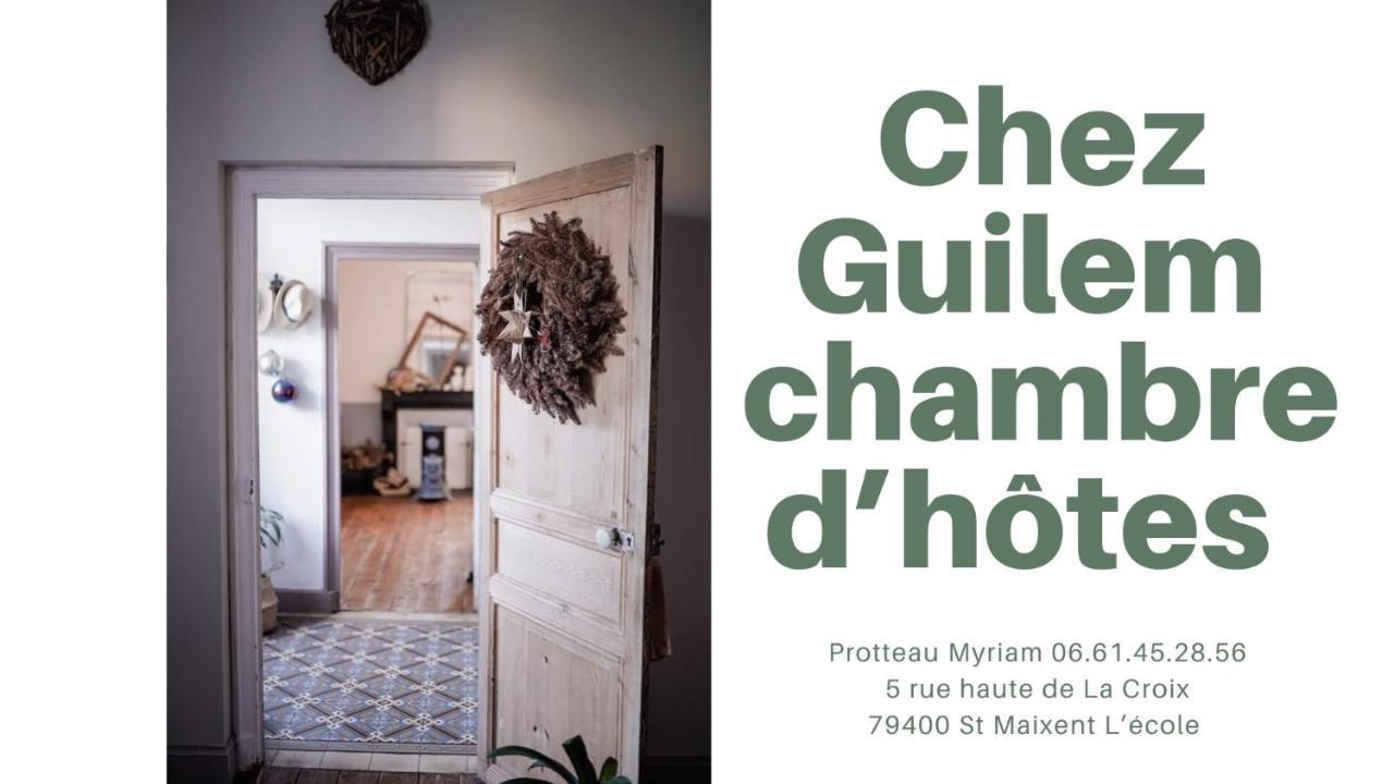 Bed and Breakfast Chez Guilem Saint-Maixent-lʼÉcole Esterno foto